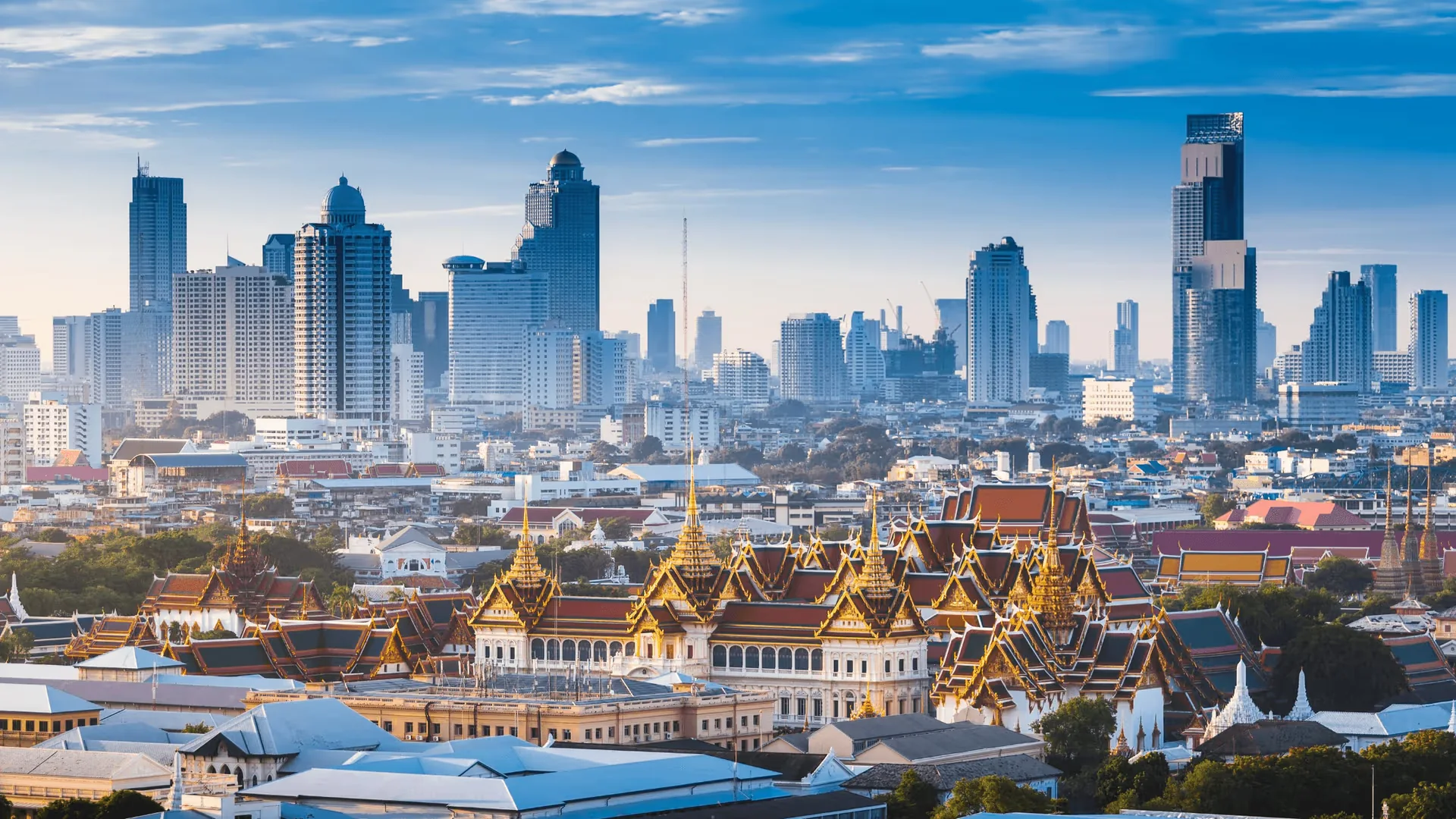 A view of Bangkok