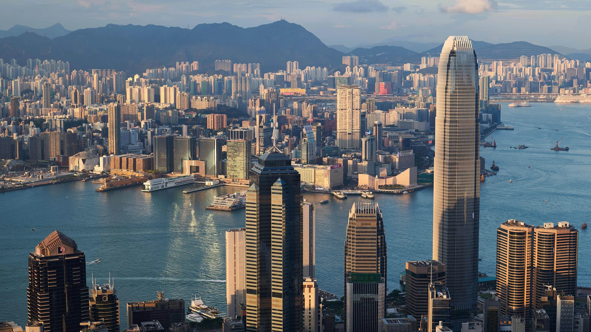 A view of Hong Kong