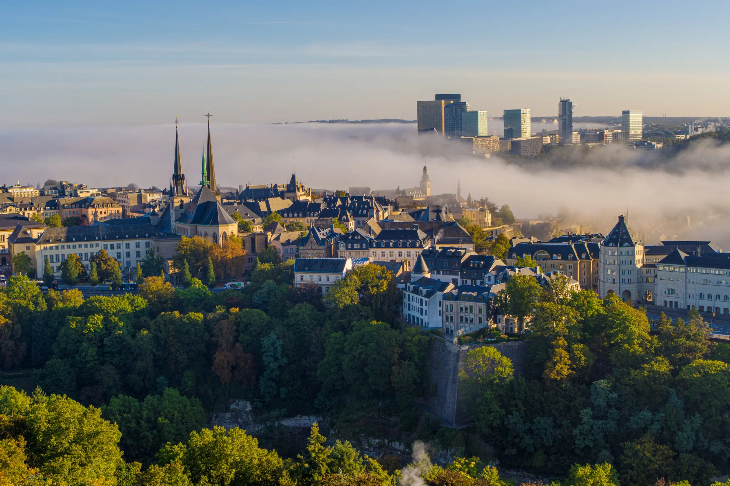 A view of Luxembourg