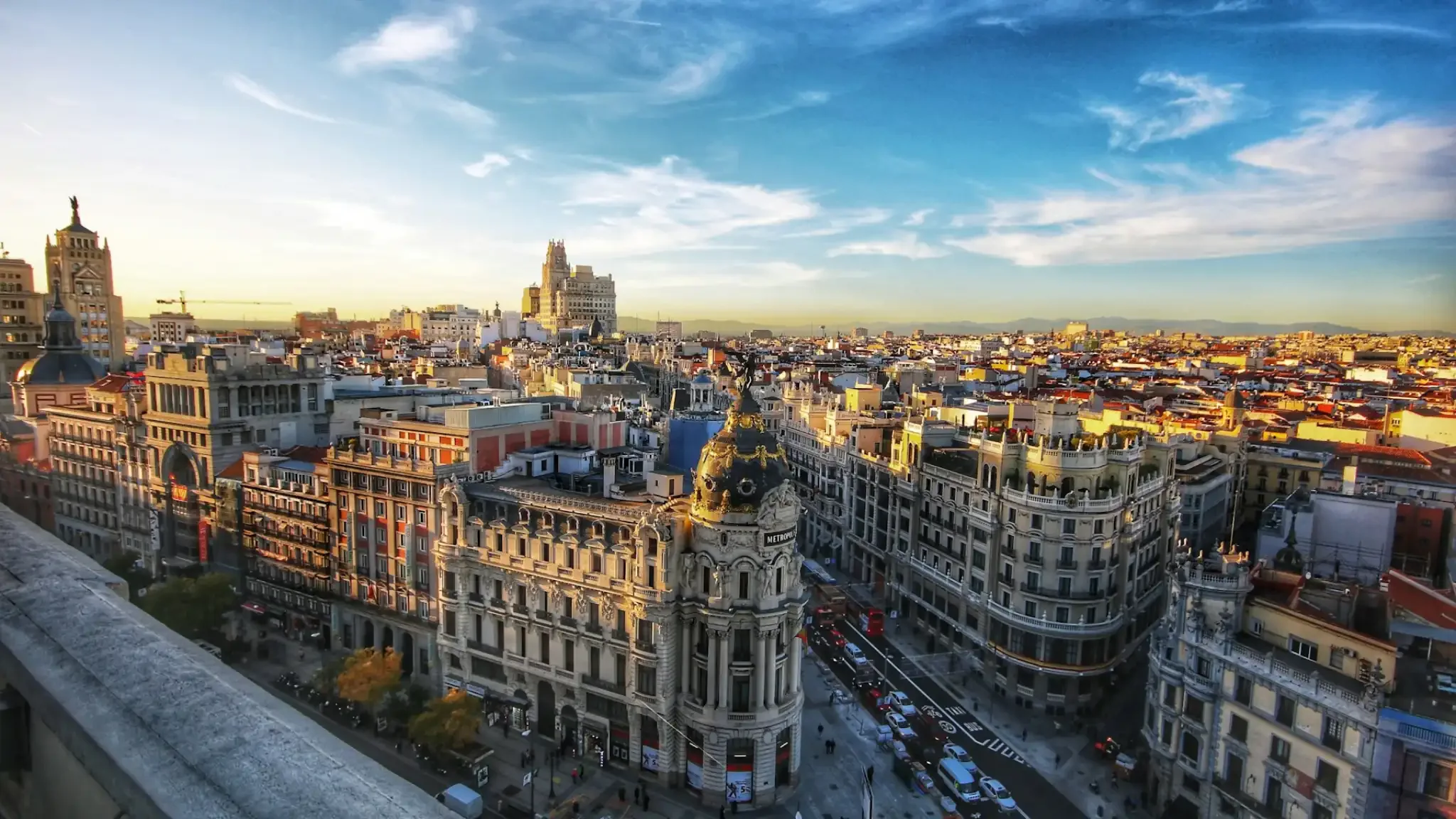 A view of Madrid