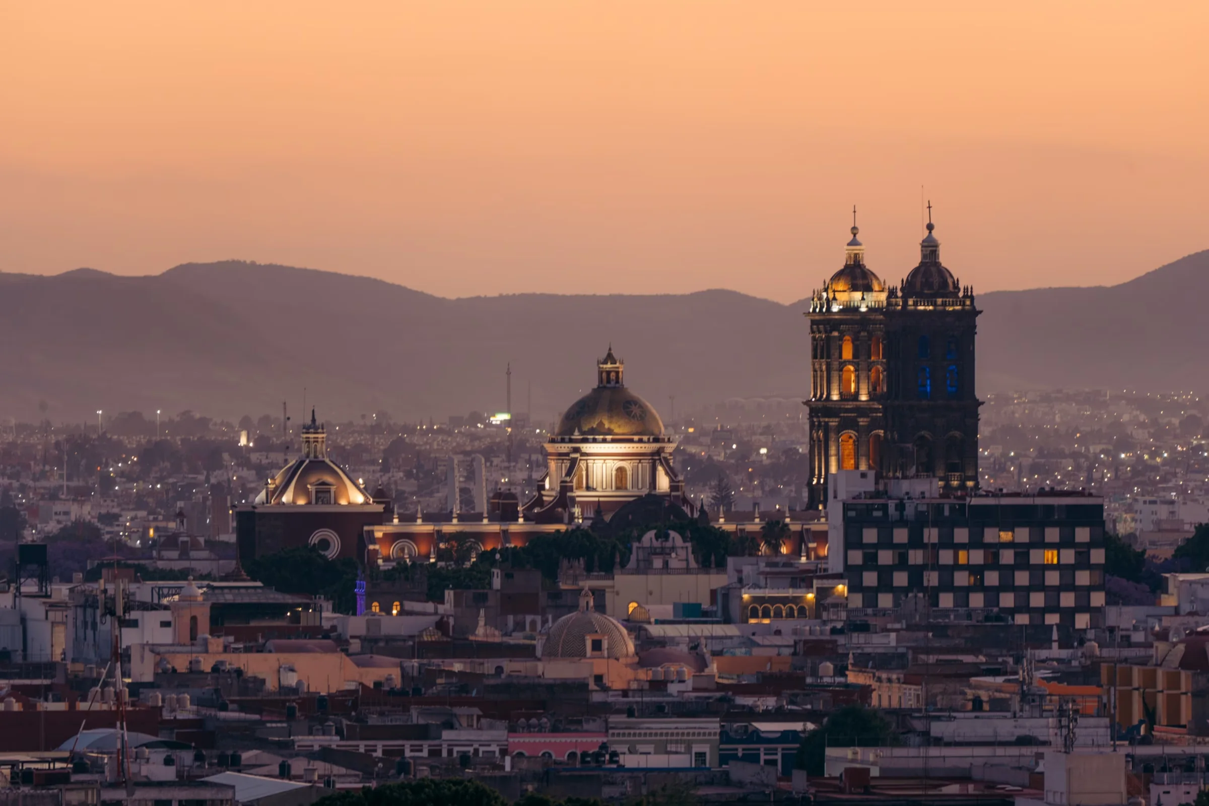 A view of Mexico City
