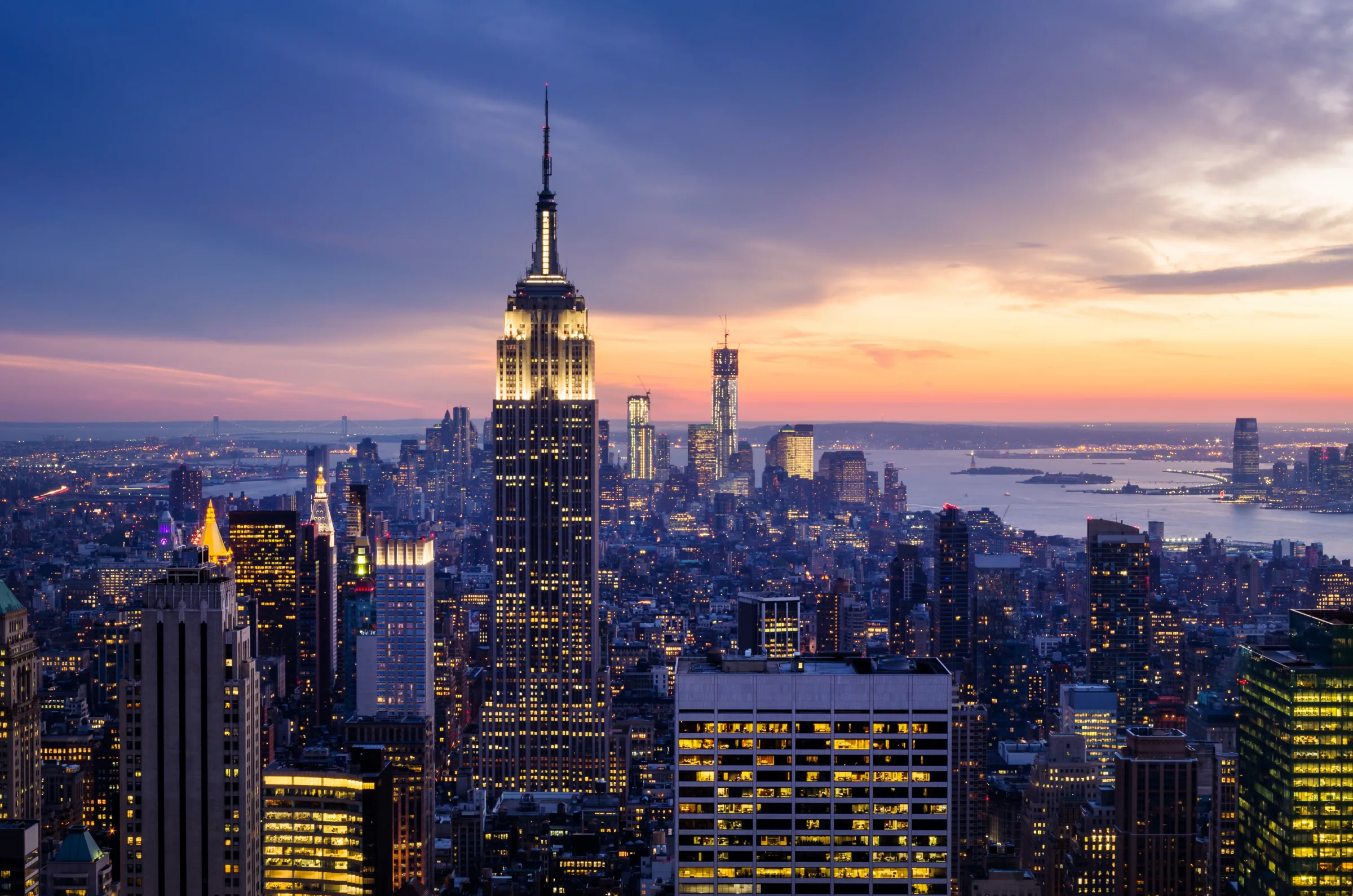 A view of New York