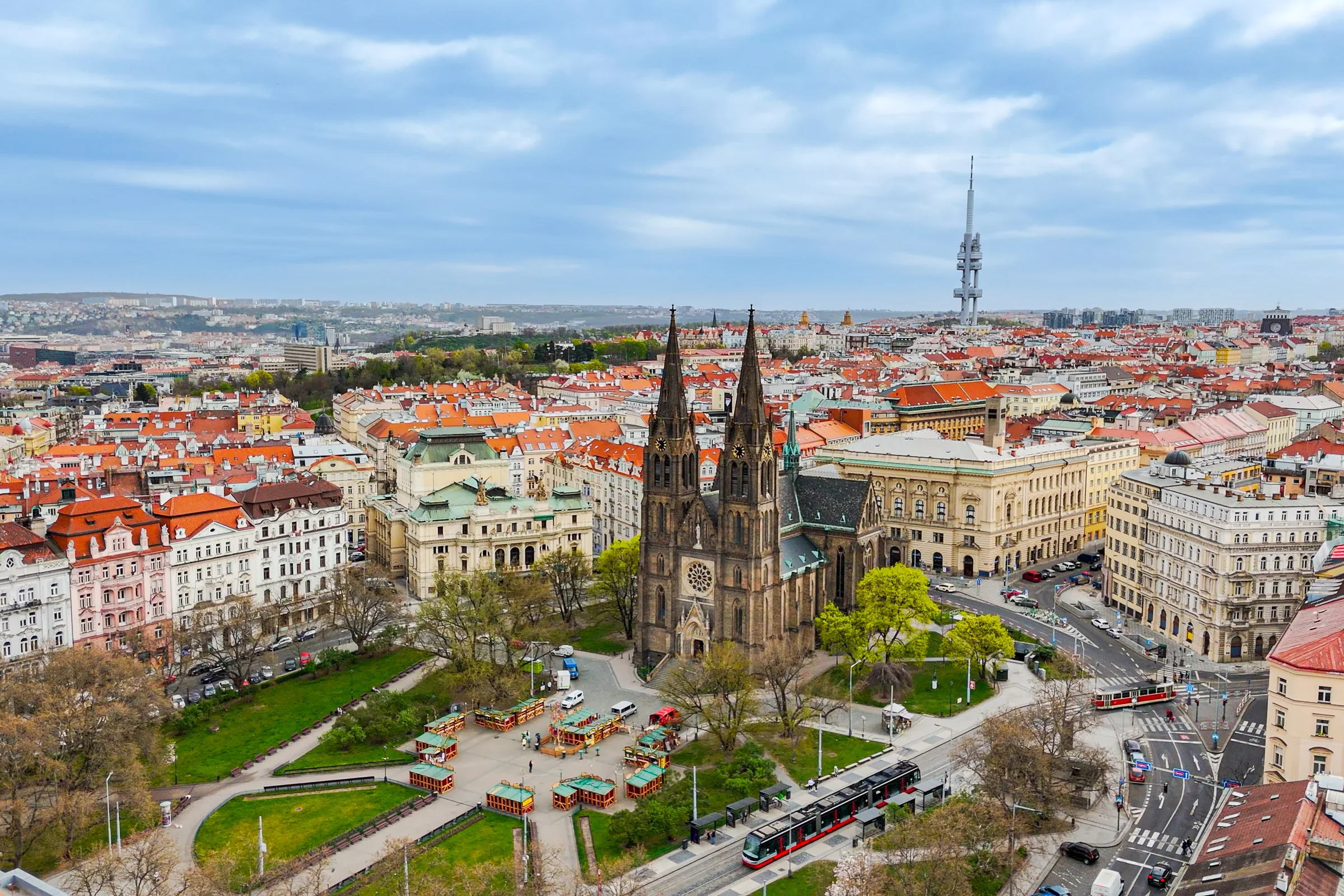 A view of Prague