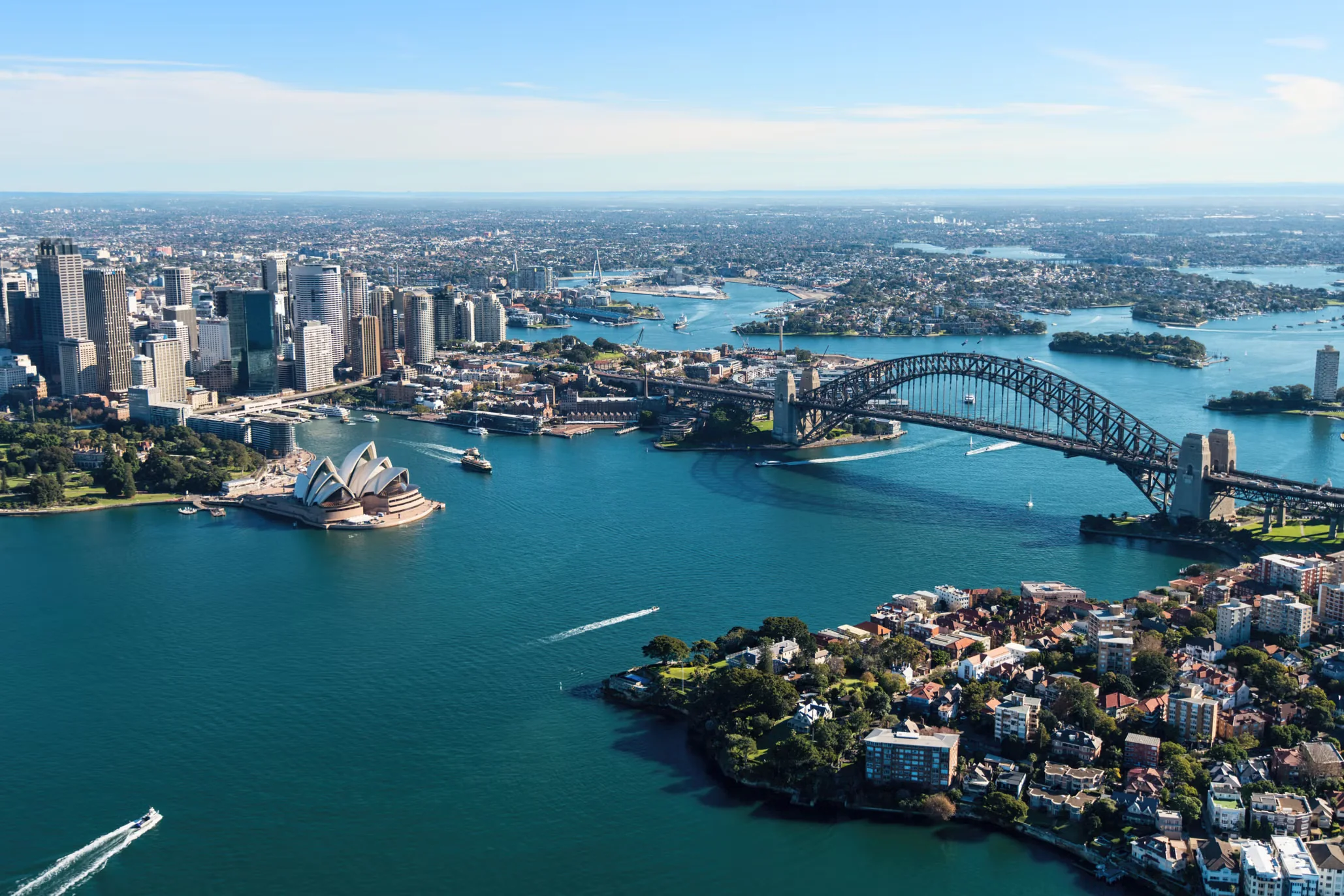 A view of Sydney