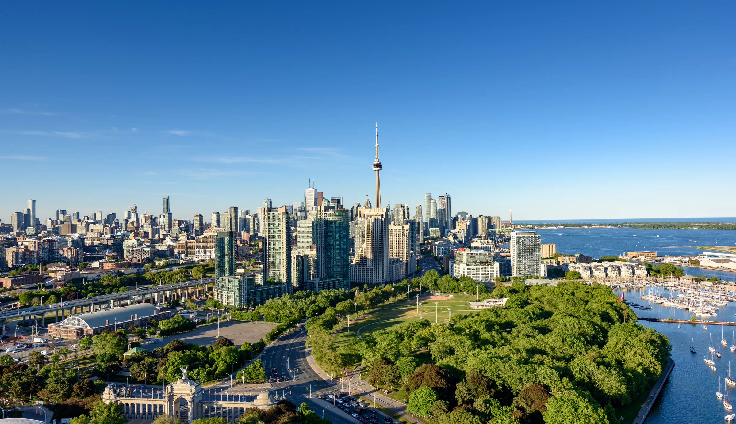 A view of Toronto