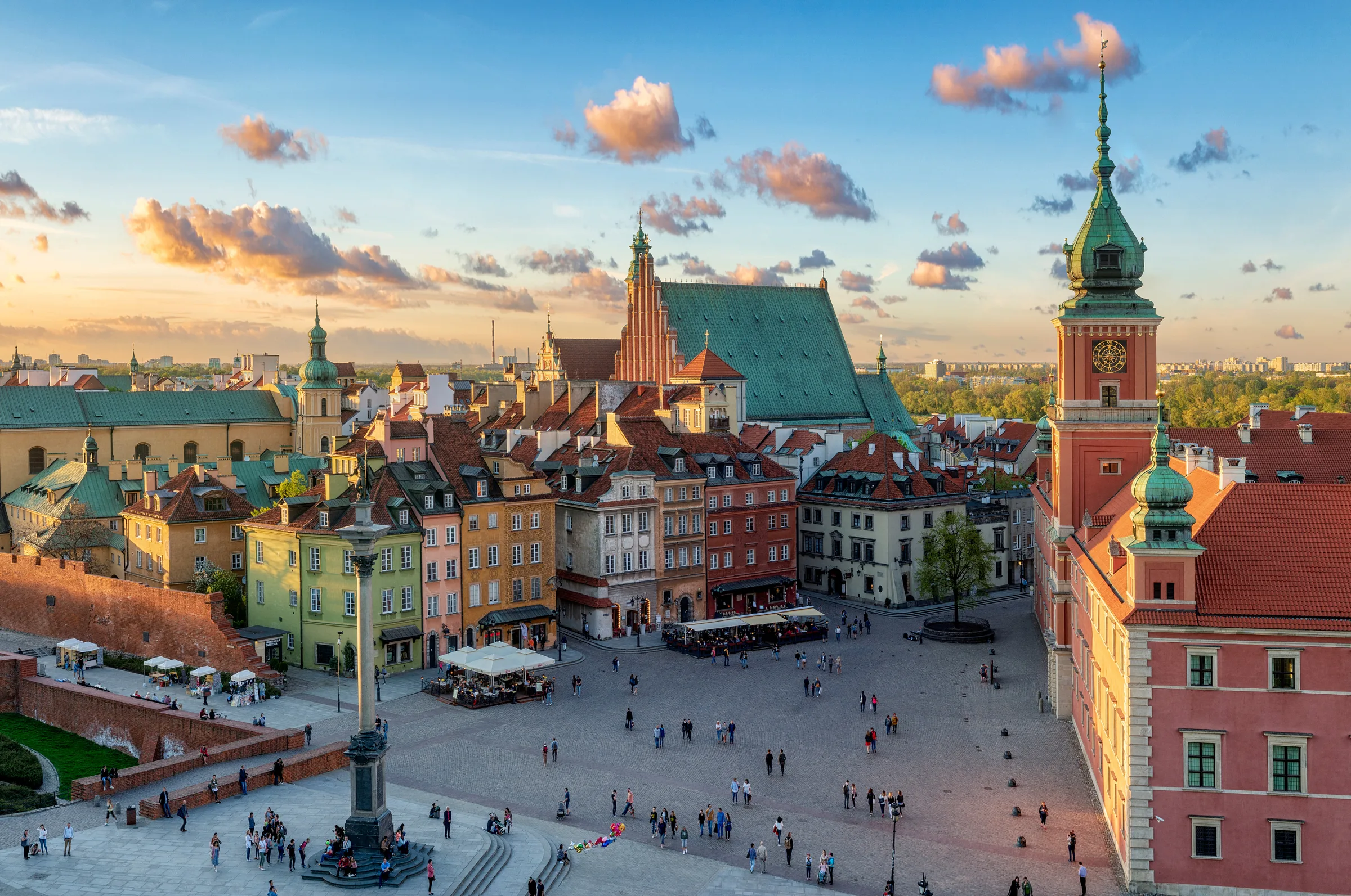 A view of Warsaw